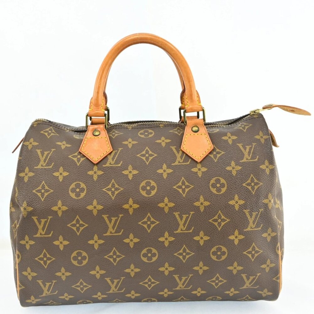 LOUIS VUITTON Monogram Speedy 30 Hand Bag bsj685-102125